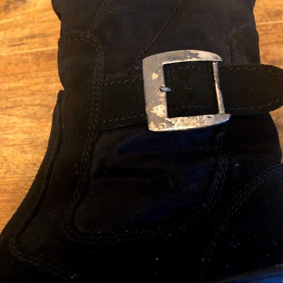 pajar Natasha Faux-Fur Waterproof Winte Black Boot - Picture 14 of 16